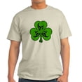 thumbnail image 1 of CafePress - Skully Shamrock Light T Shirt - Men's Classic Graphic T-Shirt, 1 of 4