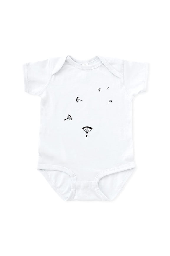 - Skydive Smokeswirls Infant Bodysuit - Baby Light Bodysuit, Size Newborn - 24 Months
