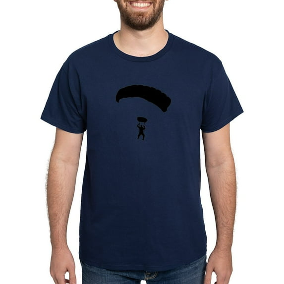 CafePress - Skydiving Dark T Shirt - Men's Classic Graphic Cotton T-Shirt
