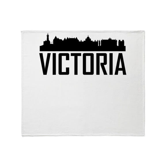 CafePress - Skyline Of Victoria BC Throw Blanket - Soft Fleece Throw Blanket, 50"x60" for All Ages