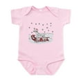 thumbnail image 1 of CafePress - Sledding Dalmatian Infant Bodysuit - Baby Light Bodysuit, Size Newborn - 24 Months, 1 of 4