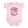 thumbnail image 1 of CafePress - Sleep With A Cat Body Suit - Baby Light Bodysuit, Size Newborn - 24 Months, 1 of 4