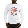 thumbnail image 1 of CafePress - Sleep With A Cat Long Sleeve T Shirt - Unisex Cotton Long Sleeve T-Shirt, 1 of 4
