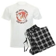 thumbnail image 1 of CafePress - Sleep With A Cat Pajamas - Men's Light Loose Fit Cotton Pajama Set, 1 of 7