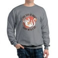 thumbnail image 1 of CafePress - Sleep With A Cat Sweatshirt - Crew Neck Sweatshirt, 1 of 4
