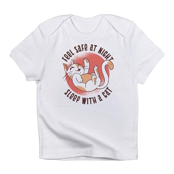 CafePress - Sleep With A Cat T Shirt - Infant T-Shirt