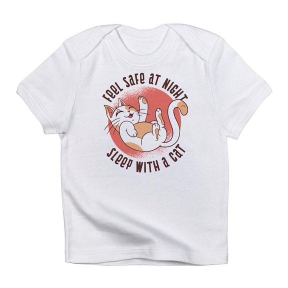 CafePress - Sleep With A Cat T Shirt - Infant T-Shirt