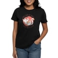 thumbnail image 1 of CafePress - Sleep With A Cat T Shirt - Women's Traditional Fit Dark T-Shirt, 1 of 4