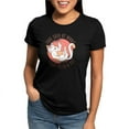 thumbnail image 1 of CafePress - Sleep With A Cat T Shirt - Womens Tri-blend T-Shirt, 1 of 4