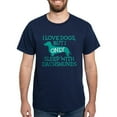 thumbnail image 1 of CafePress - Sleep With Dachshunds Dark T Shirt - Men's Classic Graphic Cotton T-Shirt, 1 of 4