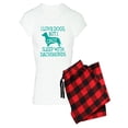 thumbnail image 1 of CafePress - Sleep With Dachshunds - Women's Light Pajamas, 1 of 1