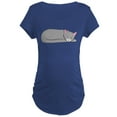 thumbnail image 1 of CafePress - Sleeping Cat Maternity Dark T Shirt - Maternity Dark T-Shirt, 1 of 3