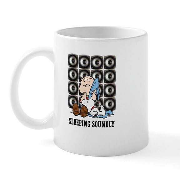 CafePress - Sleeping Soundly Mug - 11 oz Ceramic Mug - Novelty Coffee Tea Cup