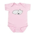thumbnail image 1 of CafePress - Sleeping Westie Baby Light Bodysuit - Baby Light Bodysuit, Size Newborn - 24 Months, 1 of 4