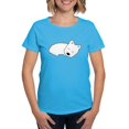 thumbnail image 1 of CafePress - Sleeping Westie Women's Classic T Shirt - Women's Traditional Fit Dark T-Shirt, 1 of 4