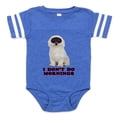 thumbnail image 1 of CafePress - Sleepy Bichon Frise - Cute Infant Baby Football Bodysuit, 1 of 3