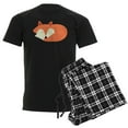 thumbnail image 1 of CafePress - Sleepy Red Fox Men's Dark Pajamas - Men's Dark Loose Fit Cotton Pajama Set, 1 of 7