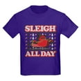 thumbnail image 1 of CafePress - Sleigh All Day Kids Dark T Shirt - Dark T-Shirt Kids XS-XL, 1 of 4