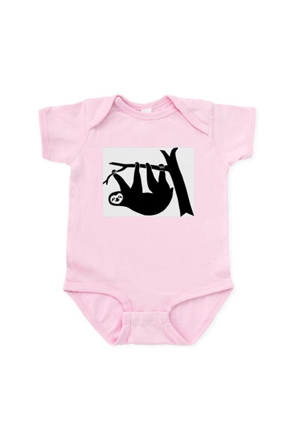 - Sloth Lazy Cute Animal Freeclimber Climbing Infant - Baby Light Bodysuit, Size Newborn - 24 Months
