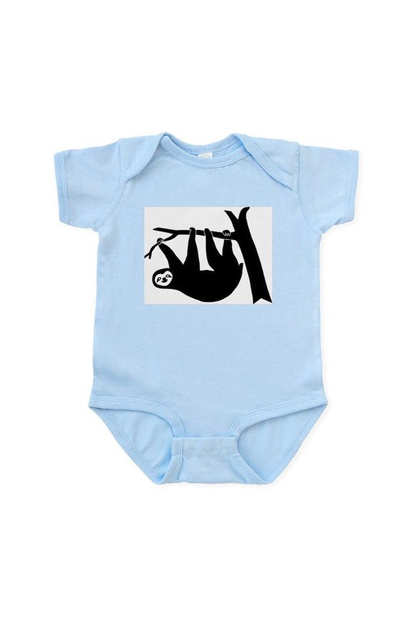 - Sloth Lazy Cute Animal Freeclimber Climbing Infant - Baby Light Bodysuit, Size Newborn - 24 Months