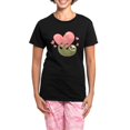 thumbnail image 1 of CafePress - Sloth Pajamas - Women's Short Sleeve Print T-Shirt and Pants Dark Cotton Pajama Set, 1 of 7