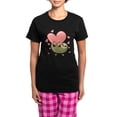 thumbnail image 1 of CafePress - Sloth Pajamas - Women's Short Sleeve Print T-Shirt and Pants Dark Cotton Pajama Set, 1 of 7