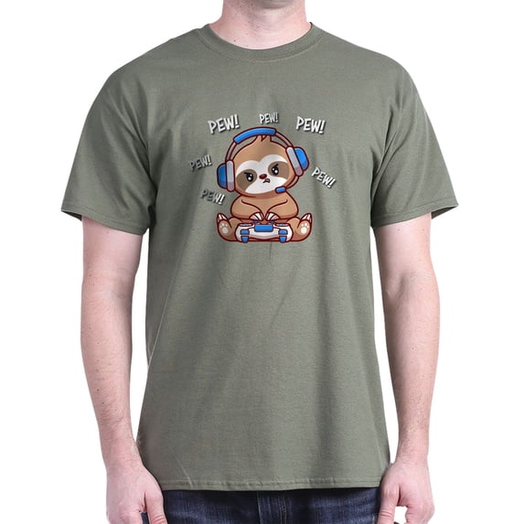 CafePress - Sloth T Shirt - Men's Classic Graphic Cotton T-Shirt