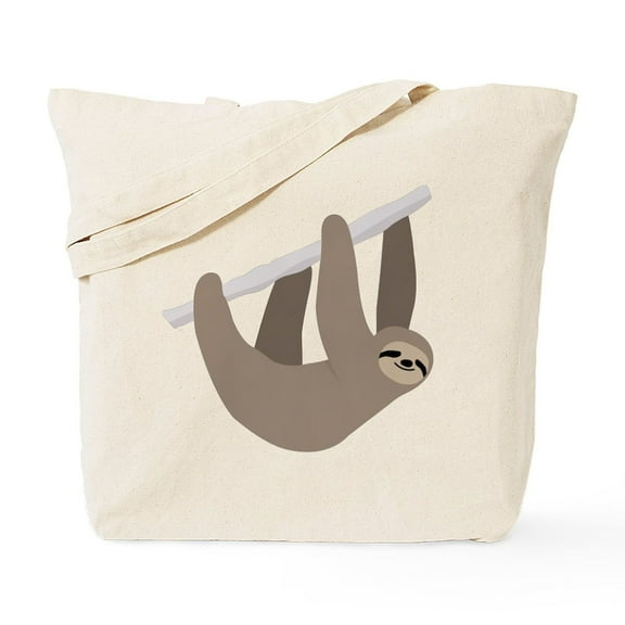 CafePress - Sloth Tote Bag - Unisex Canvas Tote Bag, Beige, 1-Piece