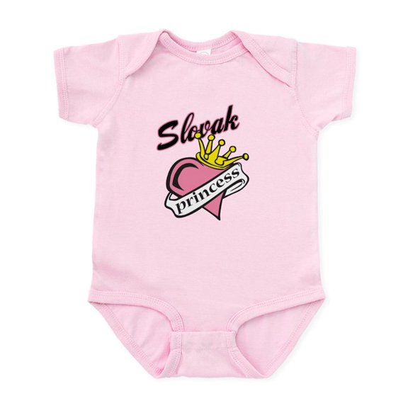 CafePress - Slovak Princess Infant Bodysuit - Baby Light Bodysuit, Size Newborn - 24 Months