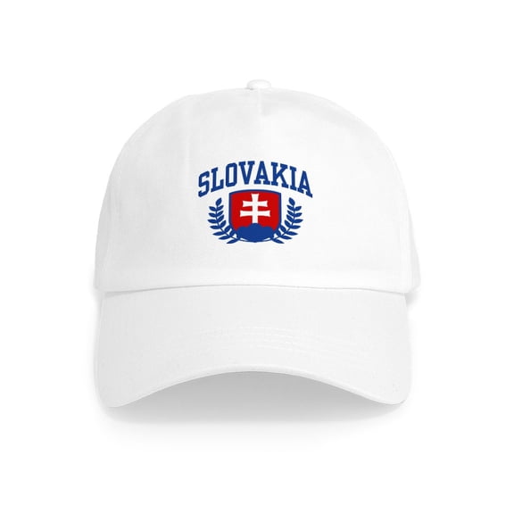 CafePress - Slovakia Cap - Adjustable 100% Brushed Unisex Casual Cotton Baseball Cap, Beige, 1