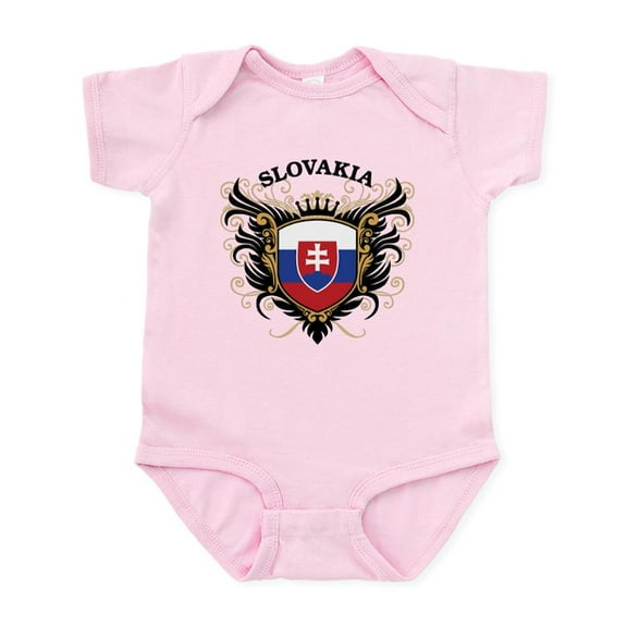 CafePress - Slovakia Infant Bodysuit - Baby Light Bodysuit, Size Newborn - 24 Months