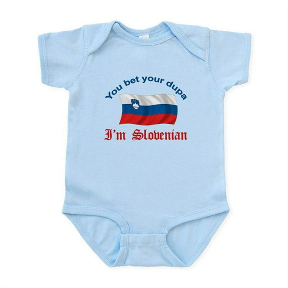 CafePress - Slovenian Dupa 2 Infant Bodysuit - Baby Light Bodysuit, Size Newborn - 24 Months