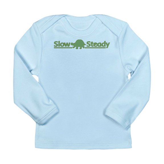 CafePress - Slow And Steady Long Sleeve Infant T Shirt - Long Sleeve Infant T-Shirt