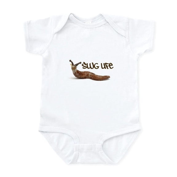 CafePress - Slug Life Infant Bodysuit - Baby Light Bodysuit, Size Newborn - 24 Months