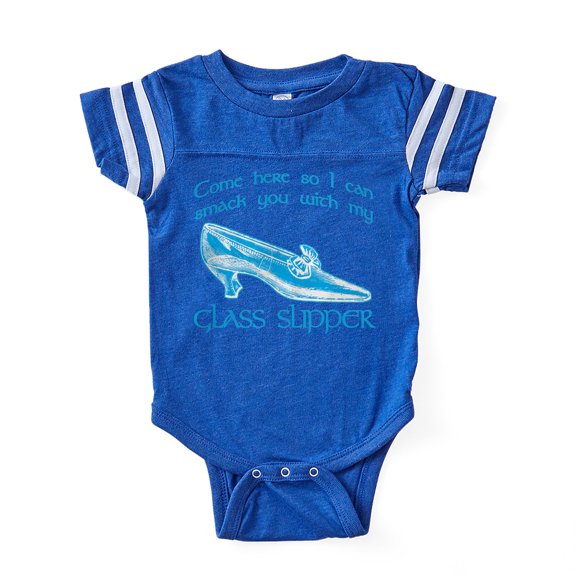 CafePress - Smack You Glass Slipper - Cute Infant Baby Football Bodysuit