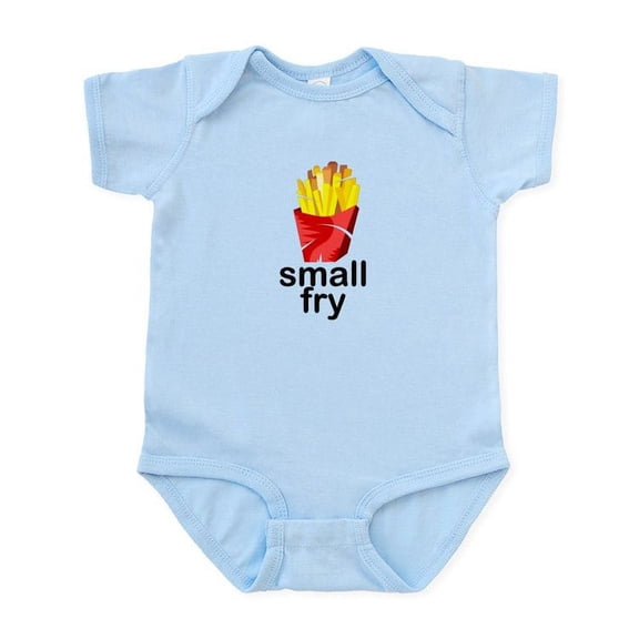 CafePress - Small Fry Infant Bodysuit - Baby Light Bodysuit, Size Newborn - 24 Months