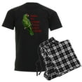 thumbnail image 1 of CafePress - Smart Parrot Pajamas - Men's Dark Loose Fit Cotton Pajama Set, 1 of 7
