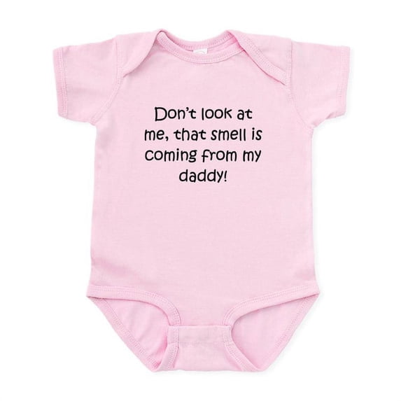 CafePress - Smell Is Coming From My Daddy Body Suit - Baby Light Bodysuit, Size Newborn - 24 Months