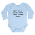 thumbnail image 1 of CafePress - Smell Is Coming From My Daddy Body Suit - Long Sleeve Cotton Baby Bodysuit, 1 of 4