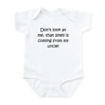 thumbnail image 1 of CafePress - Smell Is Coming From My Uncle Body Suit - Baby Light Bodysuit, Size Newborn - 24 Months, 1 of 4