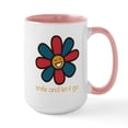 thumbnail image 1 of CafePress - Smile And Let It Go Large Mug - 15 oz Ceramic Large White Novelty Mug, 1 of 4