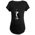 thumbnail image 1 of CafePress - Smooth Tricolor Collie Maternity Dark T Shirt - Maternity Dark T-Shirt, 1 of 3