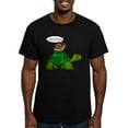 thumbnail image 1 of CafePress - Snail On Turtle T Shirt - Men's Fitted T-Shirt, 1 of 4