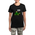 thumbnail image 1 of CafePress - Snail Turtle Ride Pajamas - Women's Short Sleeve Print T-Shirt and Pants Dark Cotton Pajama Set, 1 of 7