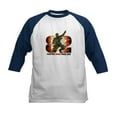 thumbnail image 1 of CafePress - Snake Eyes Baseball Jersey - Kids Cotton Baseball Jersey, 3/4 Sleeve Shirt, 1 of 4