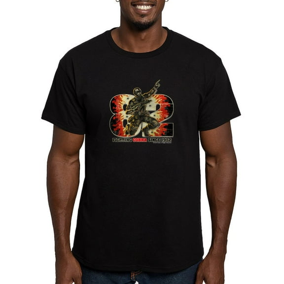 CafePress - Snake Eyes T Shirt - Men's Fitted T-Shirt