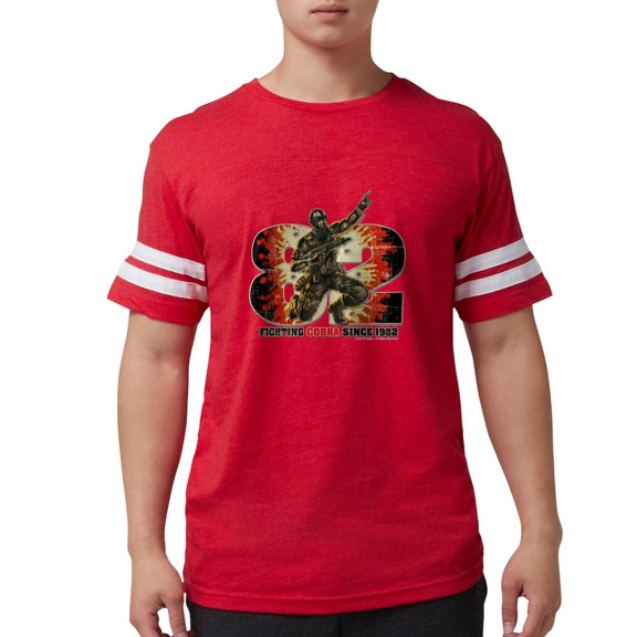 CafePress - Snake Eyes T Shirt - Mens Football Shirt