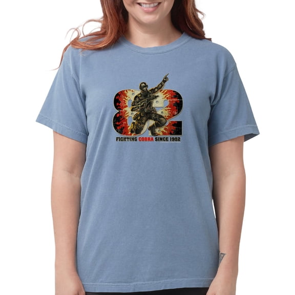 CafePress - Snake Eyes T Shirt - Womens Comfort Colors® Shirt