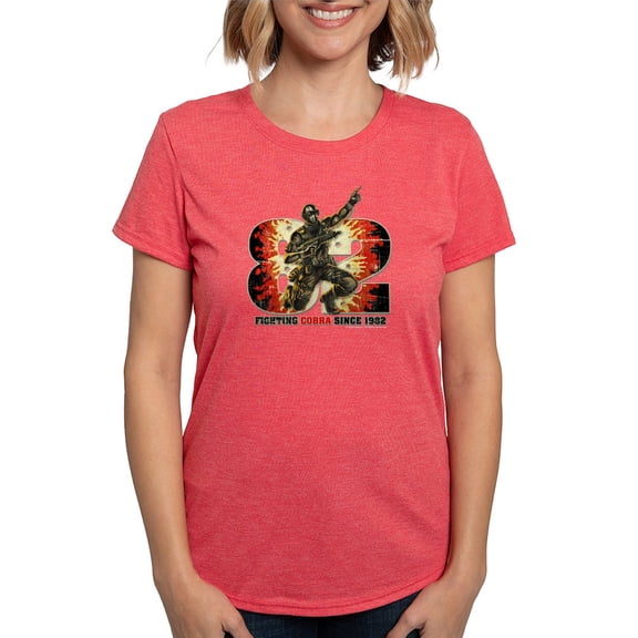 CafePress - Snake Eyes T Shirt - Womens Tri-blend T-Shirt