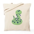 thumbnail image 1 of CafePress - Snake Tote Bag - Unisex Canvas Tote Bag, Beige, 1-Piece, 1 of 6